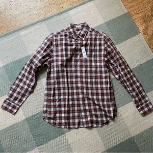 Men’s jcrew plaid shirt BNWT